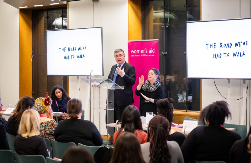 Sir Robert Buckland speaking at "The Road We've Had To Walk" Film Launch