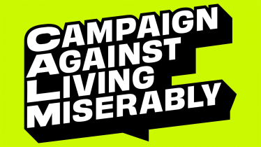 Campaign Against Living Miserably (CALM) Logo