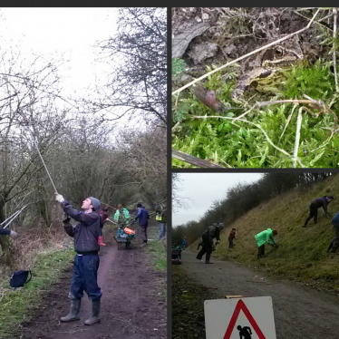 Friends Of The Railway Path At Work