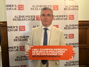 Sir Robert Buckland Attends Alzheimer's Research UK's Event in Parliament on the Future of Dementia