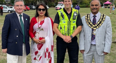 South Swindon MP Sir Robert Buckland pictured at the Nepalese Cultural Day