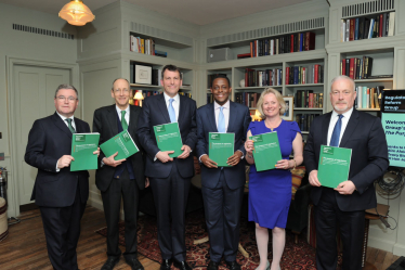 Sir Robert Buckland with fellow members of the Regulatory Reform Group