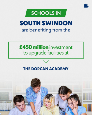 The Dorcan Academy will benefit from funding from the Government's Schools Improvement Fund